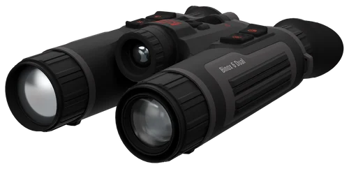ATN Corp Binox 6, Laser Rangefinder, Thermal Binocular, Dual Multispectral, 5.5-44X Magnification, 35mm Objective, Black, Includes Carry Case and Charging Cable MSBNB6635A