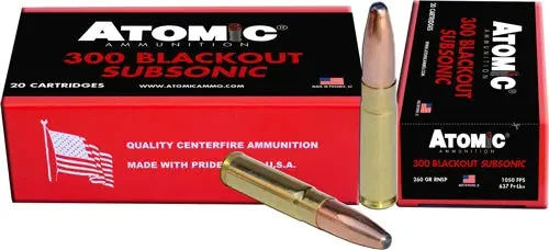 ATOMIC 300 AAC 260GR SUBSONIC RNSP 20RD
