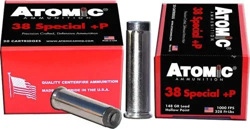 ATOMIC 38 SPECIAL +P 148GR WC UP-SIDE DOWN 20RD