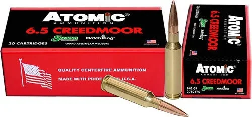 ATOMIC 6.5 CM MATCH 142GR HPBT 20RD