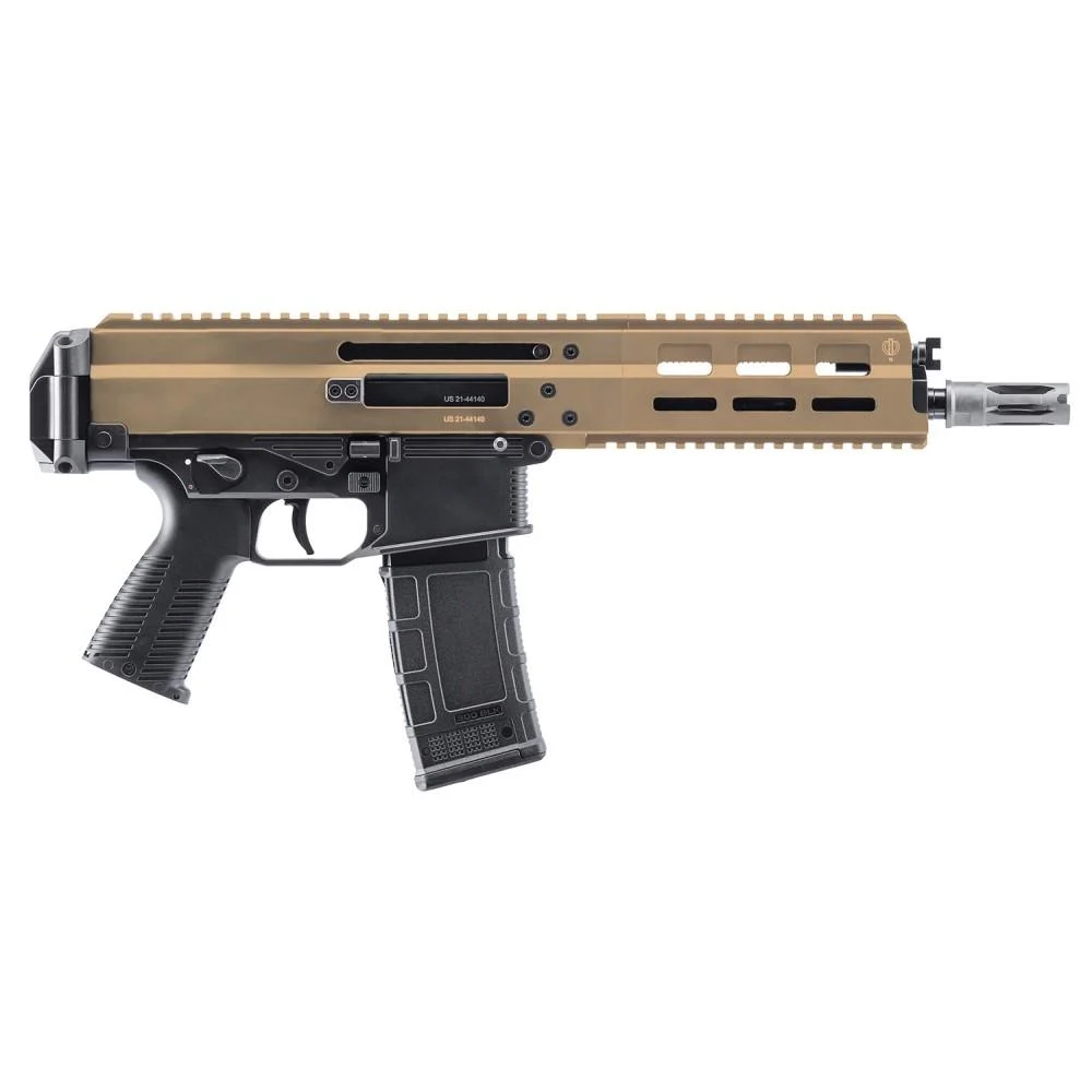B&T APC300 Pro Handgun .300 BLK 30rd Magazine 8.7″ Barrel Coyote Tan