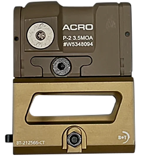 B&T Firearms Aimpoint ACRO P-2 Flat Dark Earth 1 x 0.59" x 0.59" 3.5 MOA Red Dot