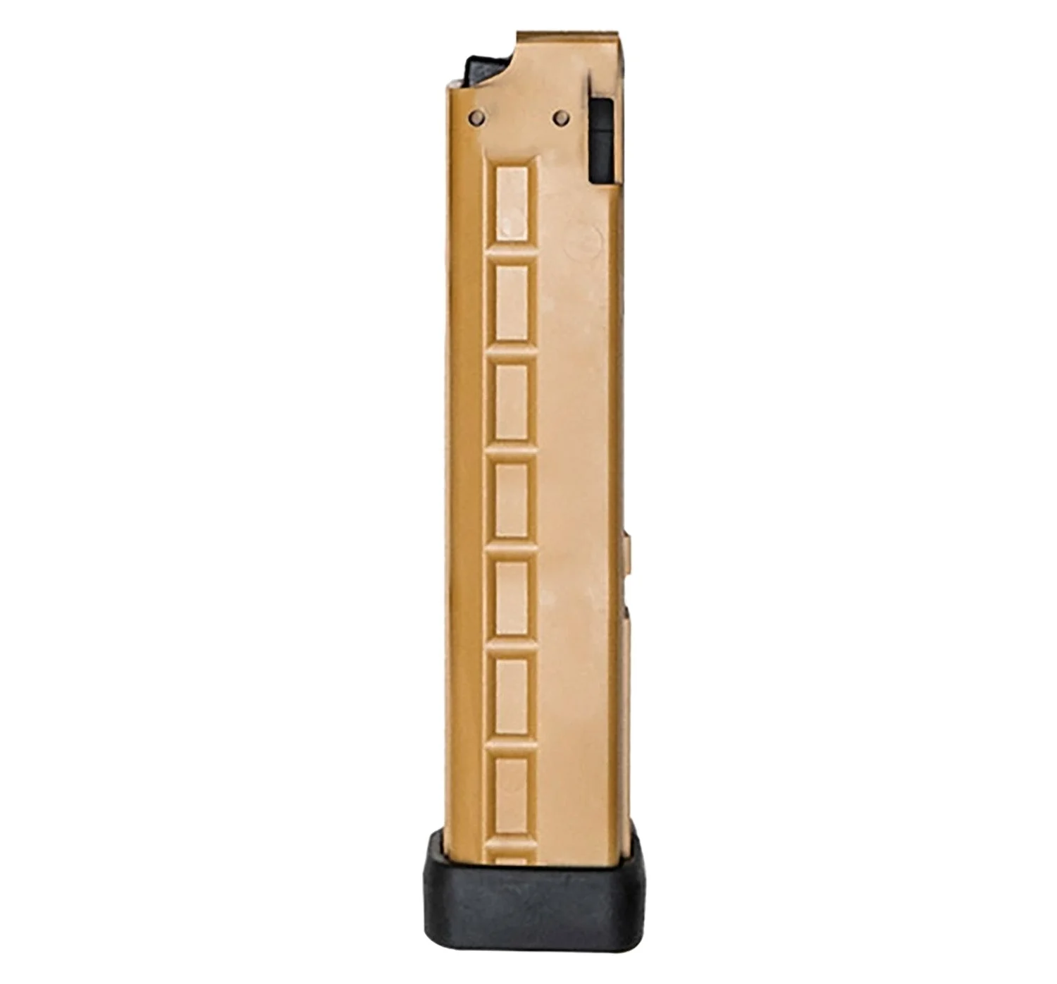 B&T Firearms BT-440245-CT Covert Slip-In 25rd 9mm Luger Magazine Fits KH9 Coyote Tan