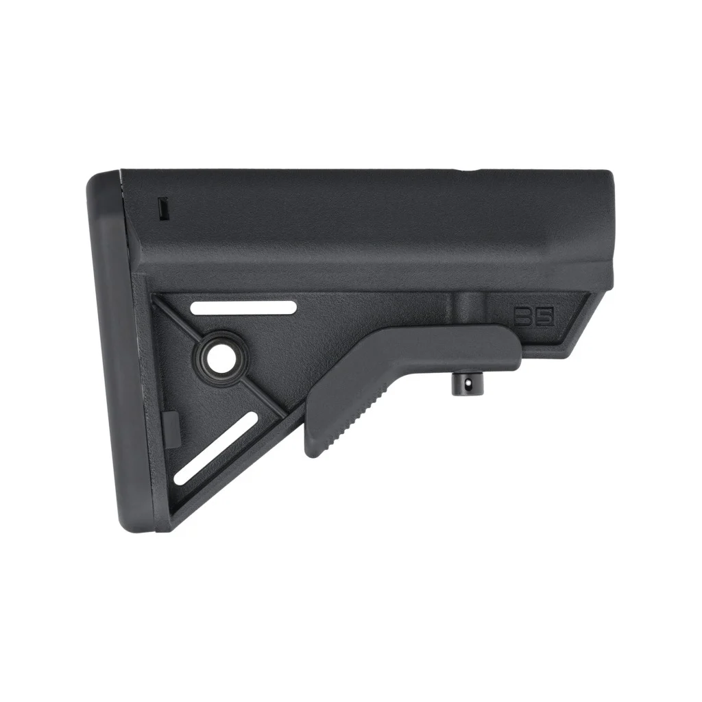 B5 Systems Bravo Stock Quick-Detach Mil‑Spec – Black