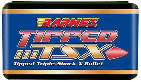 Barnes Bullets 30298 Tipped TSX7mm 120gr Boat Tail 50/Box