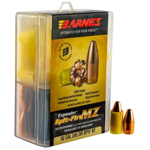 Barnes Bullets 30574 Spit-Fire MZ 50 Black Powder 245 GR 24