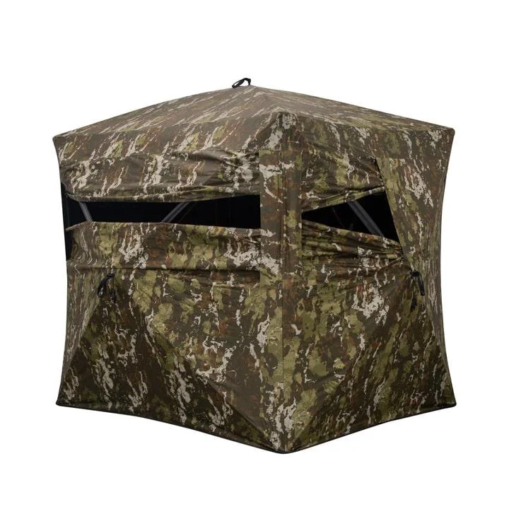 Barronett Blinds Wide Side 95 Portable Hub Ground Blind Crater Harvest Camo