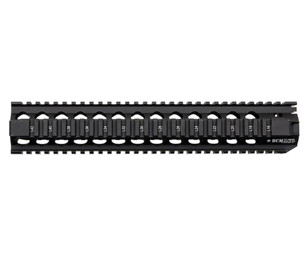 BCM QRF12 RAIL FREE FLOAT 12" BLACK FITS AR-15