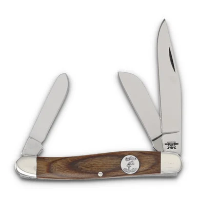 Bear & Son 4in Heritage Walnut Large Stockman Pocket Knife BRC247