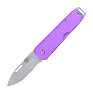 Bear & Son Aluminum Slip Joint Folding Knife Purple BR110PL