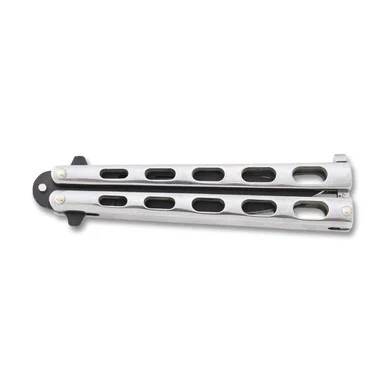 Bear & Son Balisong 4" Black Stainless Spear Point