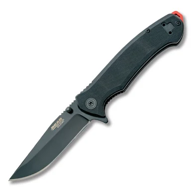 Bear & Son Bear Edge Sideliner Folding Knife Black G-10 BR61112