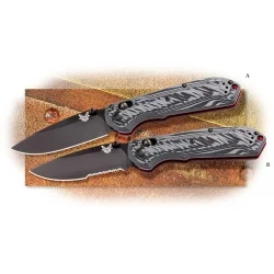 Benchmade Freek in G-10 with M4 Steel plain edge