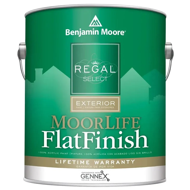 Benjamin Moore Regal Select Exterior MoorLife Flat Finish