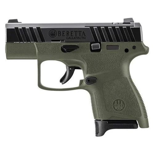 Beretta APX-A1 Carry 9mm, 2.9" Barrel, Olive Drab Green, Optics Ready, 8rd