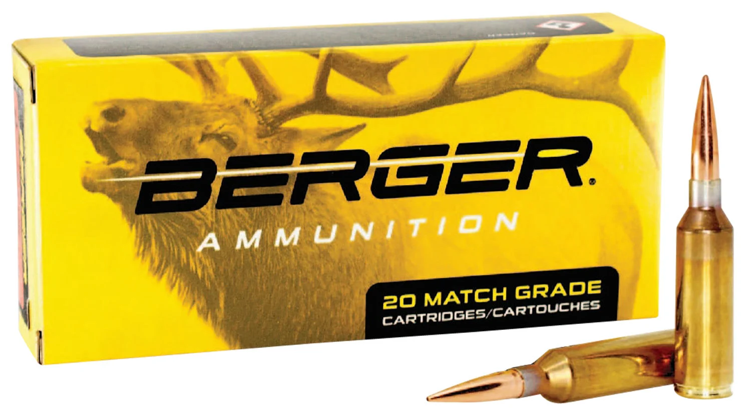 Berger Bullets Elite Hunter 6.5 PRC 156 gr JHP ammo
