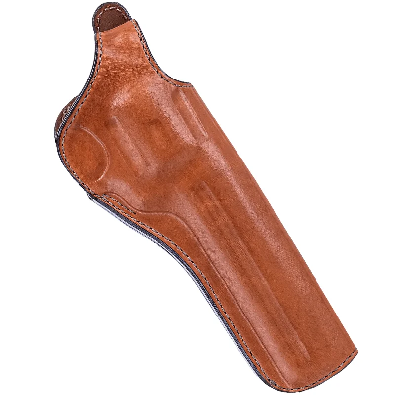 Bianchi 12678 111 Cyclone Belt Holster Size 03 OWB Open Bottom Style made of Leather with Tan Finish, Strongside/Crossdraw & Belt Loop Mount Type fits 4″ Barrel S&W K-Frame for Right Hand