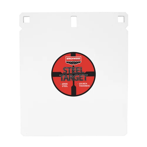 Birchwood Casey Centerfire Target 3/8" AR500 Steel 10" Square Gong