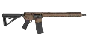 Black Rain Fission 5.56x45mm NATO 16" 30+1 Bronze Battleworn Cerakote Black Adjustable Magpul MOE Stock