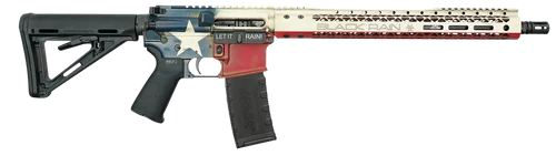 Black Rain Spec15 Patriot 5.56x45mm, 16" Barrel, Texas Flag, 30rd