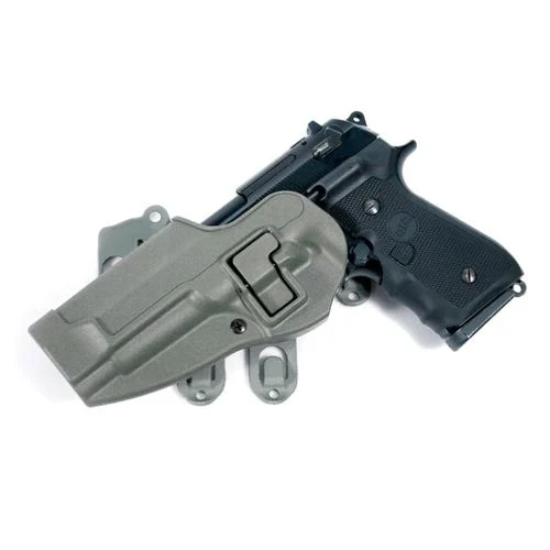 Blackhawk Beretta 92/96 Serpa Holster w/ STRIKE Platform Foliage Green Left Hand