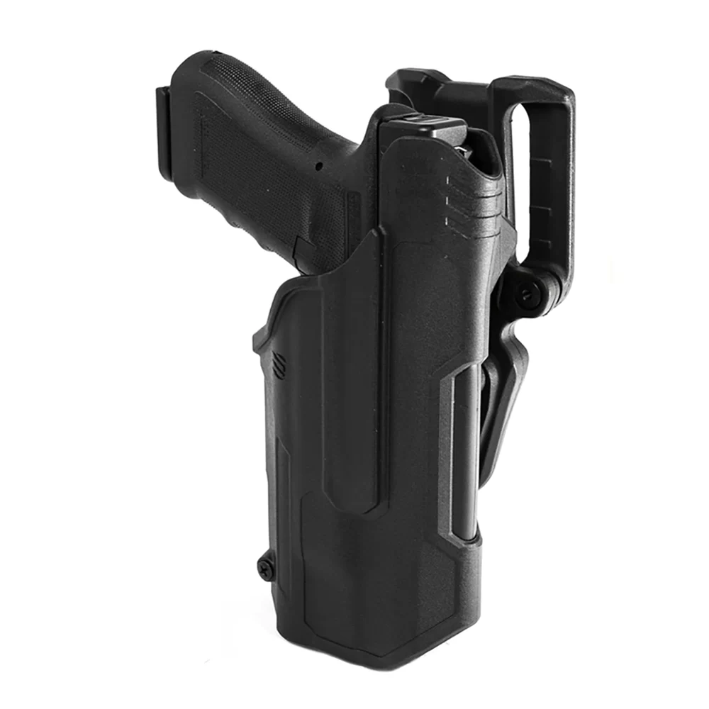 BlackHawk T-Series L2D Light-Bearing Duty Holster, Left Hand, Sig P320, TLR 1