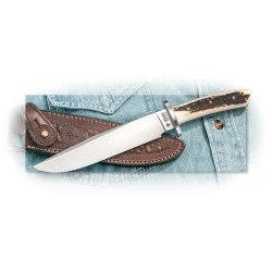 Boker Arbolito Small Stag Handled Bowie