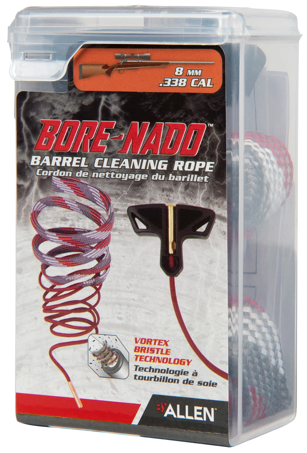 Bore-Nado 70723 Rifle Barrel Cleaning Rope8mm/.338