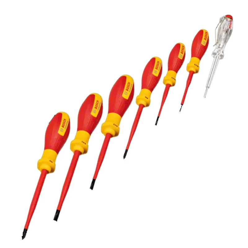 Bosch 1 600 A02 NF8 VDE Torx Screwdriver Set 7Pcs