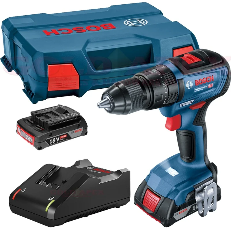 Bosch GSB 18V-50Brushless Cordless Impact Drill / Driver SET