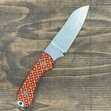 Bradford BK Trainium Training Knife Stonewash Tiger Stripe BRAD2538