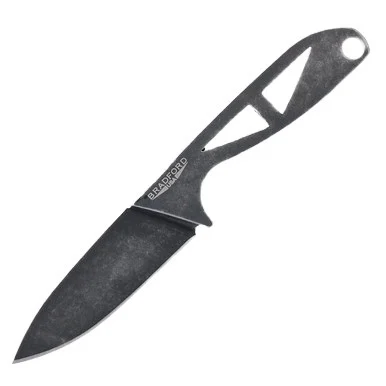 Bradford G-Necker Fixed Blade Knife 2.87 Inch Plain Nimbus Drop Point BRAD2126