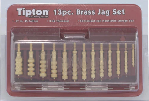 BRASS JAG SET W/STORAGE CASETIPTON 13-PIECE BRONZE SOLID