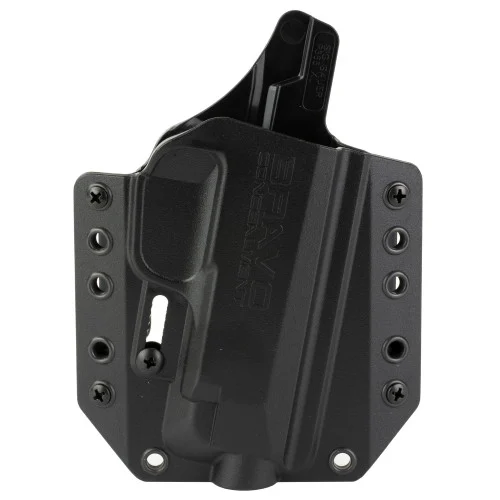 Bravo Concealment BCA, Outside Waistband Concealment Holster, 1.5" Belt Loops, Fits Sig P365, Black, Polymer