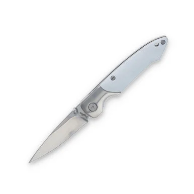 Brighten Blades Linerlock Silver (and Cold) Handle BRB128