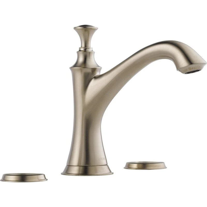 Brizo Baliza Two Handle Widespread Bathroom Sink Faucet in Brilliance Brushed Nickel (Handles Sold Separately) | Ferguson