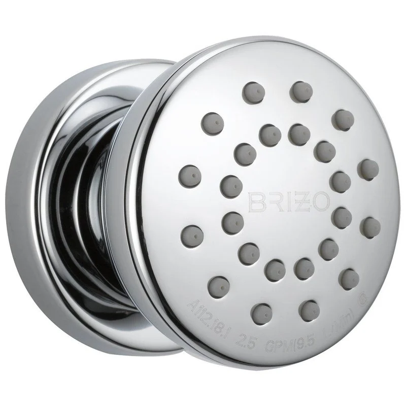 Brizo Essential Single Function Body Spray in Chrome | Ferguson