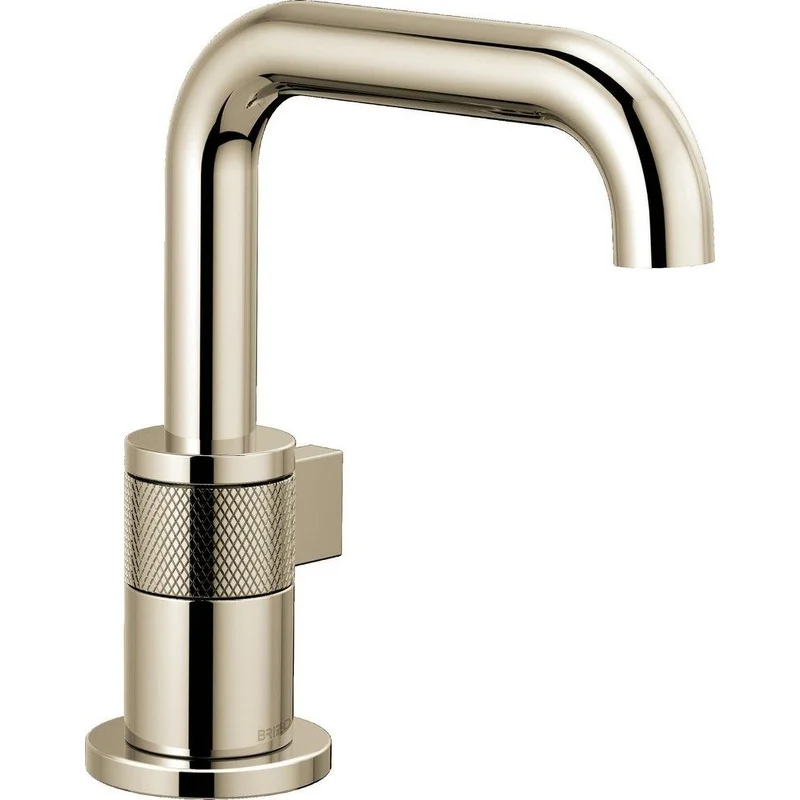 Brizo Litze Single Handle Monoblock Bathroom Sink Faucet in Brilliance Polished Nickel | Ferguson