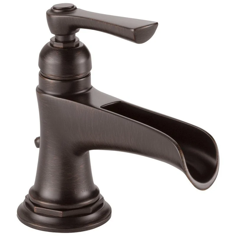 Brizo Rook Single Handle Centerset Bathroom Sink Faucet in Venetian Bronze | Ferguson