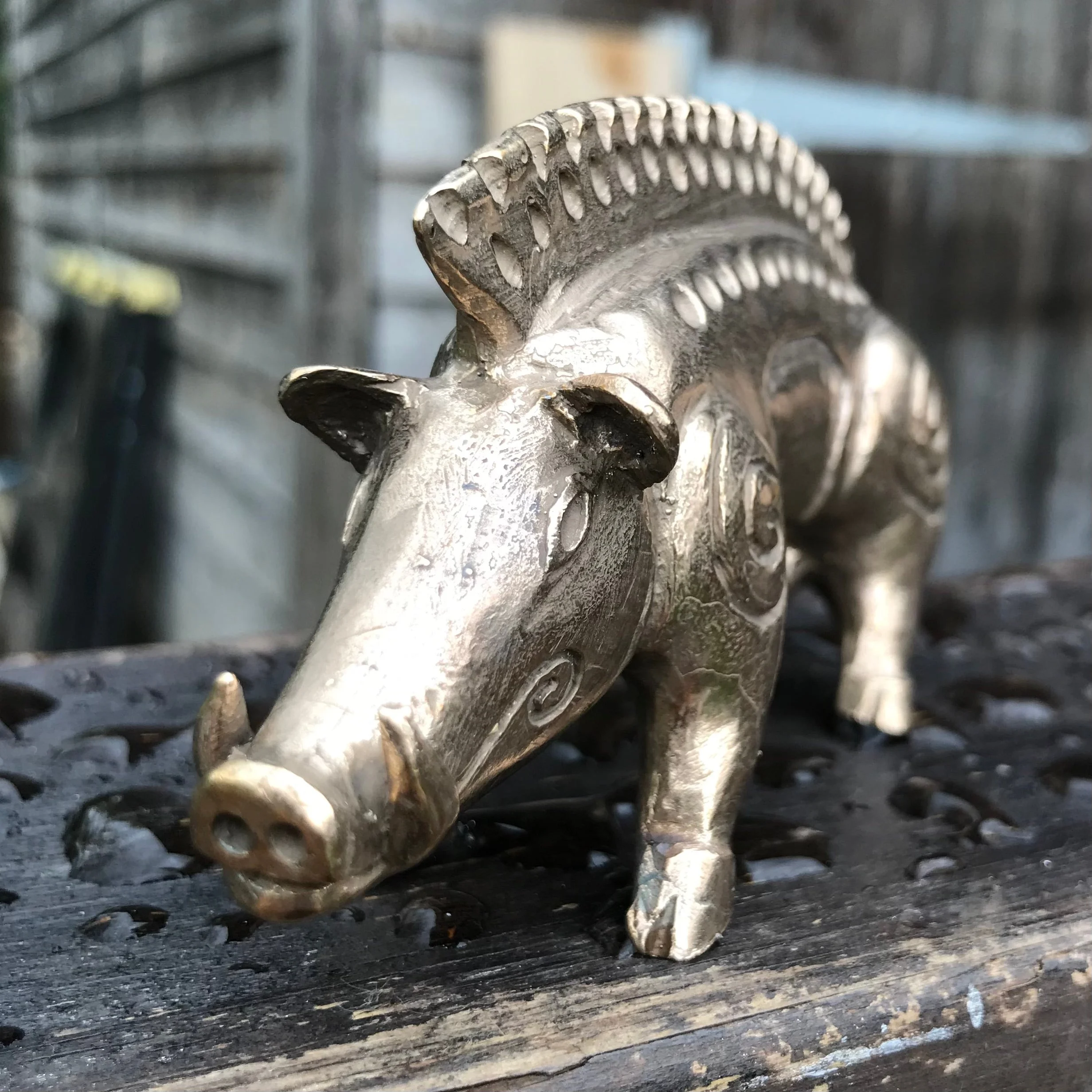 Bronze Boar 6th-8thC Helmet Crest – 6 week lead time