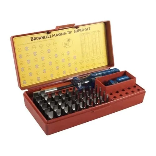 BROWNELLSMAGNA-TIP 44 BIT PROFESSIONAL SCREWDRIVER SET