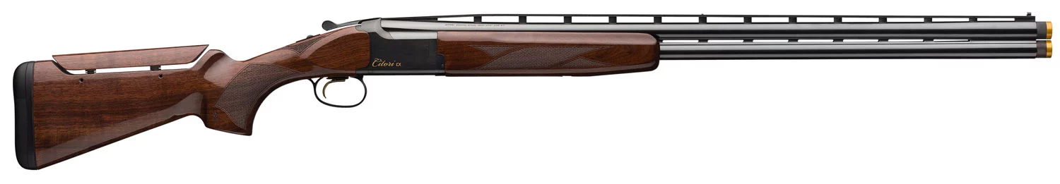 Browning 018111303 Citori CX 12 Gauge 30″ Barrel 3″ 2rd, Lightweight Blued Barrels, Gold Accented Receiver, American Black Walnut Stock With Graco Adjustable Comb