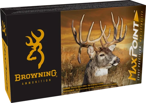 Browning 270 Winchester, 130gr, MaxPoint, 20rd Box