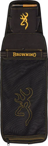 BROWNING BLACK & GOLD SHELL POUCH W/BOX HOLDER BLACK
