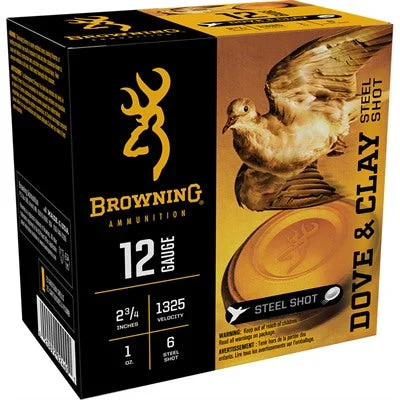 Browning Dove & Clay Extra Distance 12 Gauge 2.75 in / 2.75 in #6 1 oz
