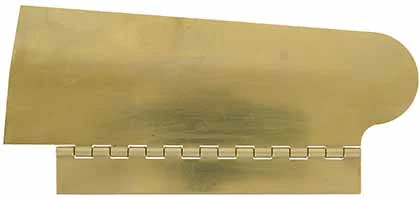 Bucks County Patchbox Kit,brass, almost 7" overall length,made in the U.S.A.