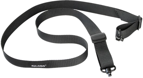 Bulldog Cases Two Point Sling, Deluxe Quick Detach Push Button Swivels, Poly Oxford Nylon Construction, Black