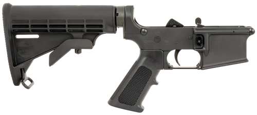 Bushmaster Complete Lower Receiver 223 Remington/5.56x45mm, Black, M4 Stock, A2 Pistol Grip