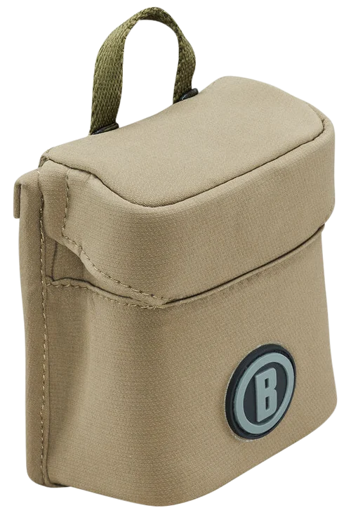 Bushnell Vault Modular Optics Protection System Laser Range Finder Pouch Tan Quiet Exterior with Lens Cleaning Interior, Modular Mounting System, Includes Coiled Tether