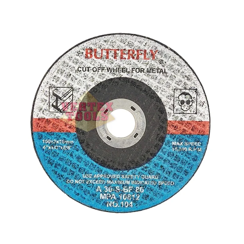 Butterfly Cutting Disc 4″ for Metal
